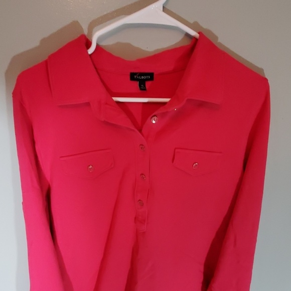 Pink long sleeve blouse - Picture 2 of 2